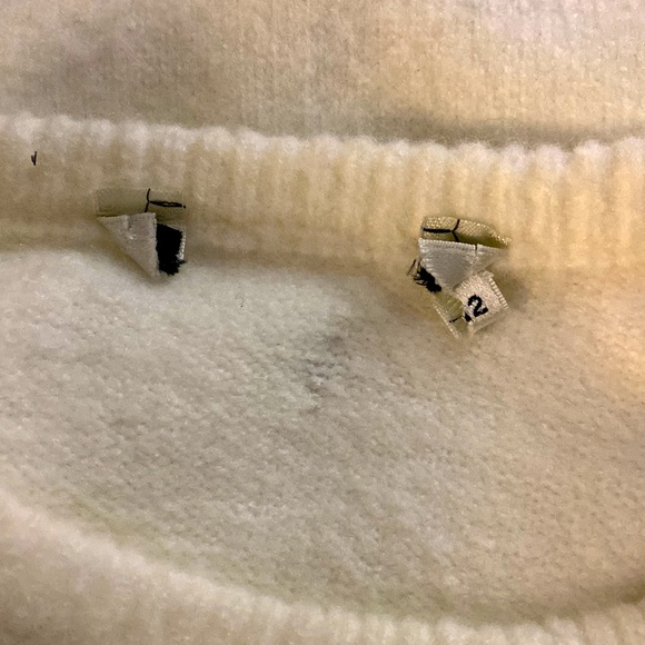 LITTLE ELEVEN PARIS
GIRLS IVORY KNITTED SWEATER 12” - Picture 5 of 6